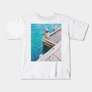 Love to be fishing Kids T-Shirt